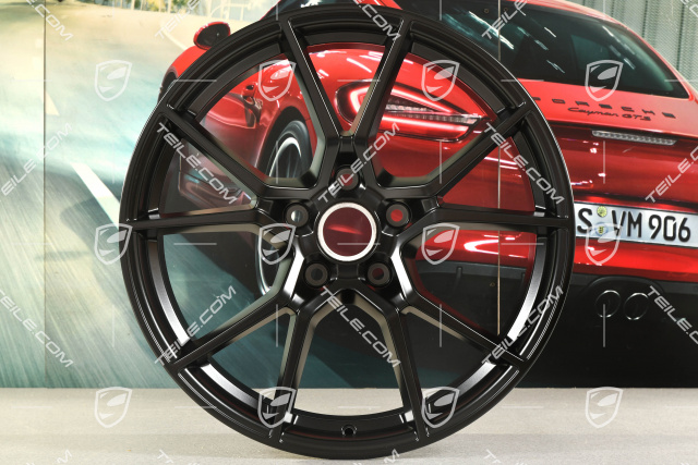 20" felga Cayenne S, 9J x 20 ET50, czarny satynowy półmat