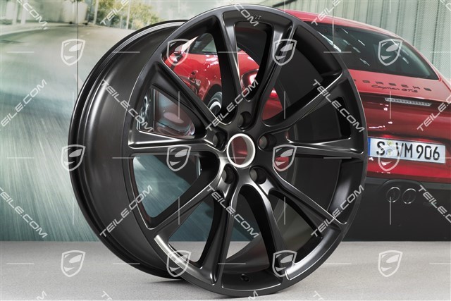 22" Felga BBS, 10J x 22 ET48, czarny satynowy mat