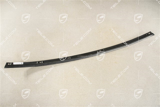 Convertible top retaining strip