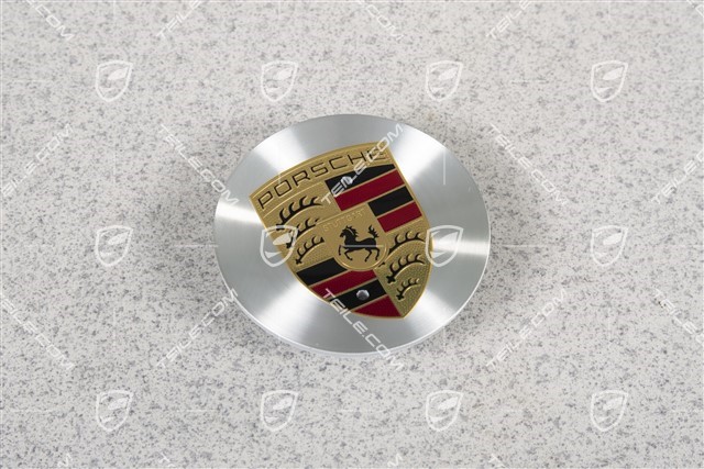Hub cap, concave, crest coloured, for 21-inch Exclusive wheel