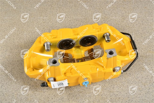 PCCB fixed calliper, Rear axle, Yellow, Turbo, R