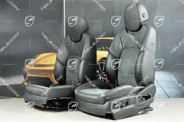 GTS Sport seats, black leather + Alcantara®, in mint condition, set L+R