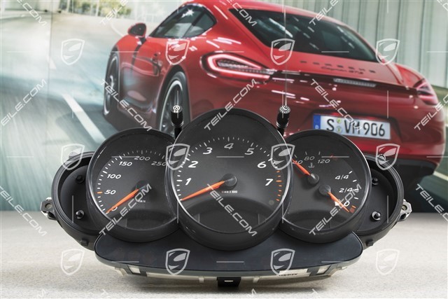 Instrument cluster, 5th-speed manual transmission, standard package