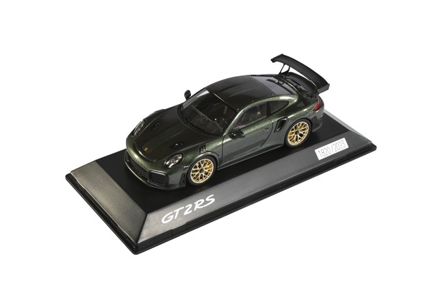 Porsche 911 991 GT2RS, 2017, oak green metallic, Spark, Maßstab 1:43