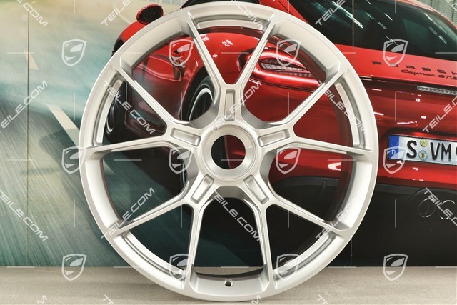 20-inch GT3 wheel rim, 9,5J x 20 ET46, brilliant silver