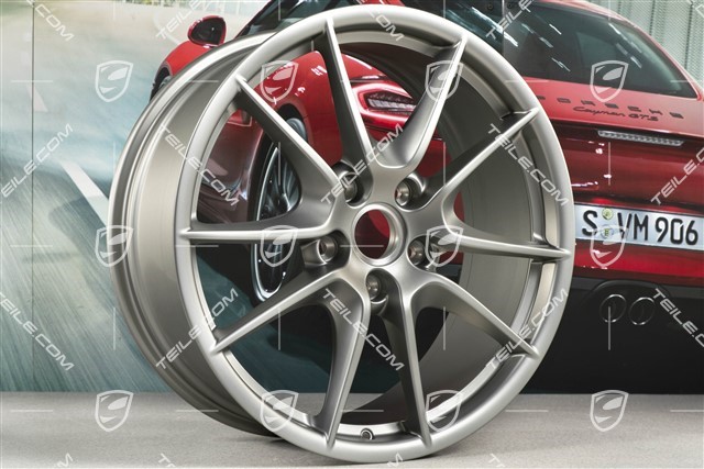 20" Felge Carrera S III, 8,5J x 20 ET51, Platinum-Seidenmatt