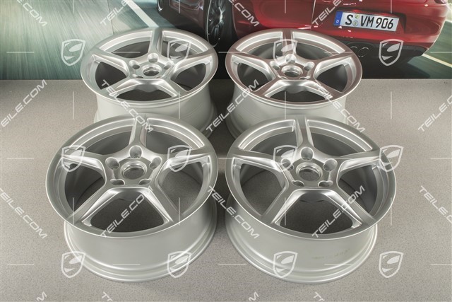 18" Felgensatz Boxster IV, 8J x 18 ET57 + 9,5J x 18 ET49