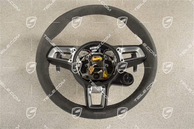 Sport steering wheel with Paddles PDK Sport Chrono Plus, Alcantara