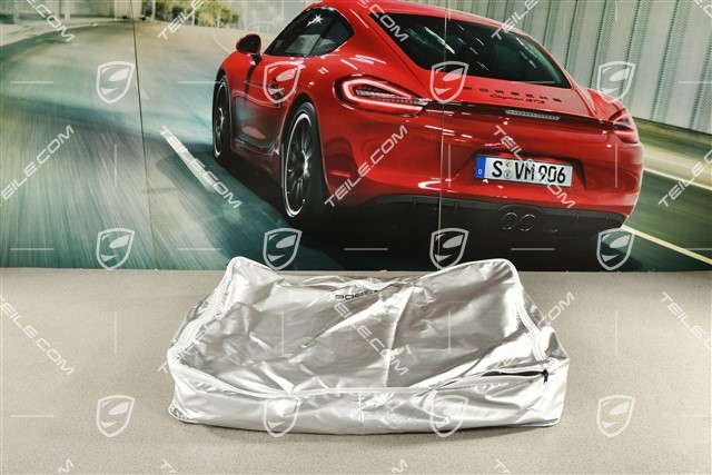 Abdeckhülle / Car Cover, mit Porsche Wappen, für aussen, Carrera, Sport Design paket