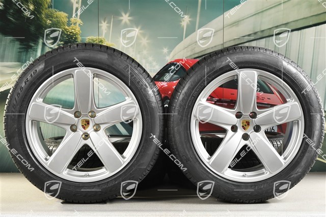 19" "Sport Classic" Winterräder Satz, Felgen 8,5J x 19 ET21 + 9J x 19 ET21 + Pirelli Winterreifen 235/55 R19 + 255/50 R19, mit RDK-Sensoren