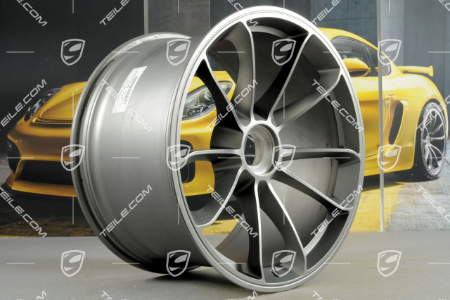 20" Felge GT3, 12J x 20 ET47, Platinum-Seidenmatt