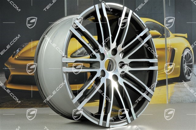 21" Felge Turbo III, Facelift, 10J x 21 ET50, Titan