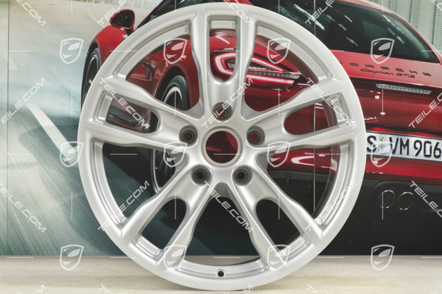 19" Felga Boxster S III, 9,5J x 19 ET45, lakier brylantowy chrom