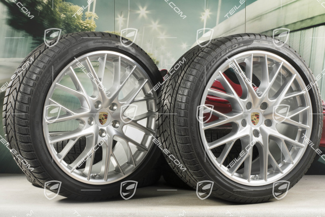 21" Winterräder Satz "SportDesign", Felgen 9,5 J x 21 ET71 + 10,5 J x 21 ET71 + Pirelli Sottozero III Winterreifen 275/35 R21 + 315/30 R21