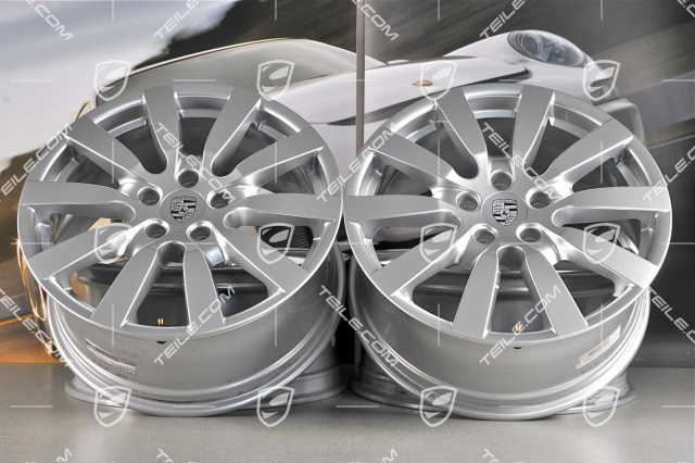 20" Felgensatz Cayenne SportDesign II, 9J x 20 ET57, silber