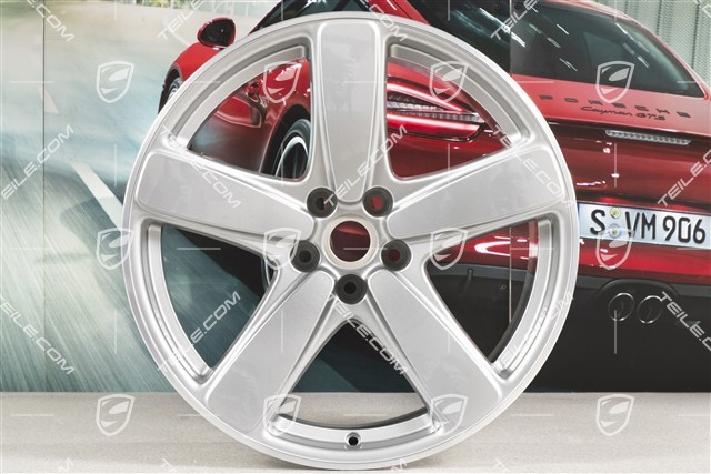 19" Felga Macan Sport Classic, 8,5J x 19 ET21, srebrny GT-Silver metallic