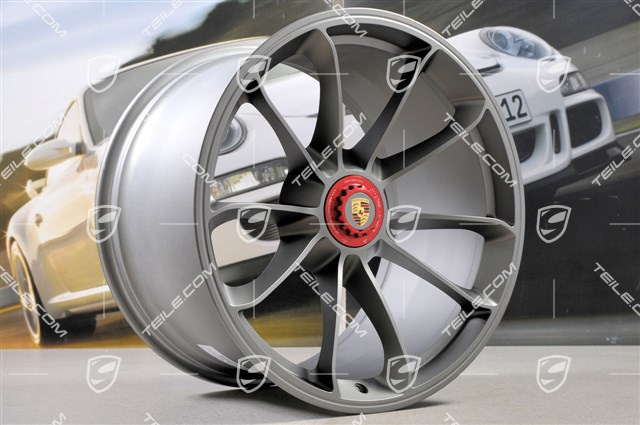 20" Felge GT3, 12J x 20 ET47, Platinum-Seidenmatt