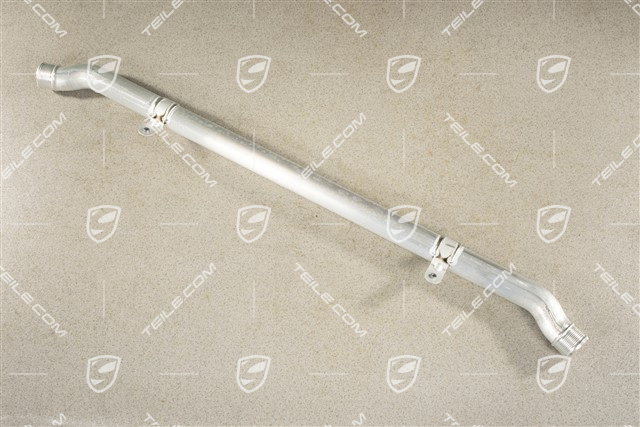 Charge air cooling system / Intake pressure pipe, lower between Letf and Right Intercooler