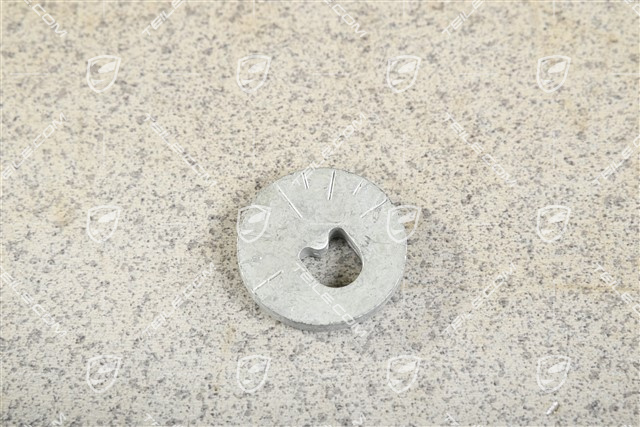 Suspension geometry eccentric washer