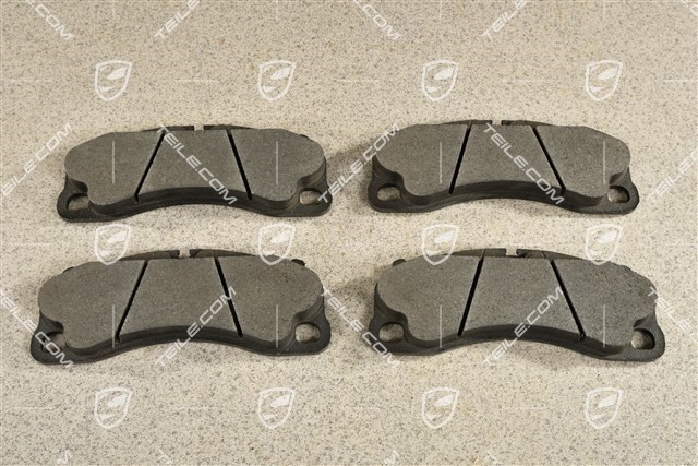 GT3, Brake pads, front, L+R