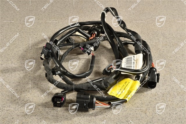Turbo, Kabelstrang, Stossfänger hinten mit PDC/Rückfahrkamera USA
