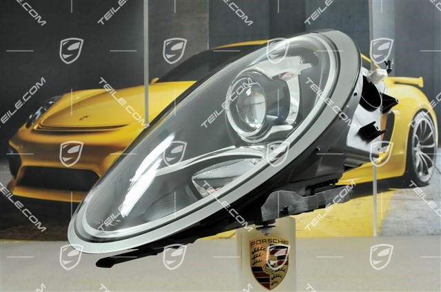 Xenon headlight with curve light (without bulb and control unit), L