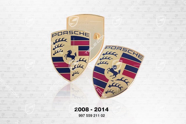 Porsche Deckelwappen