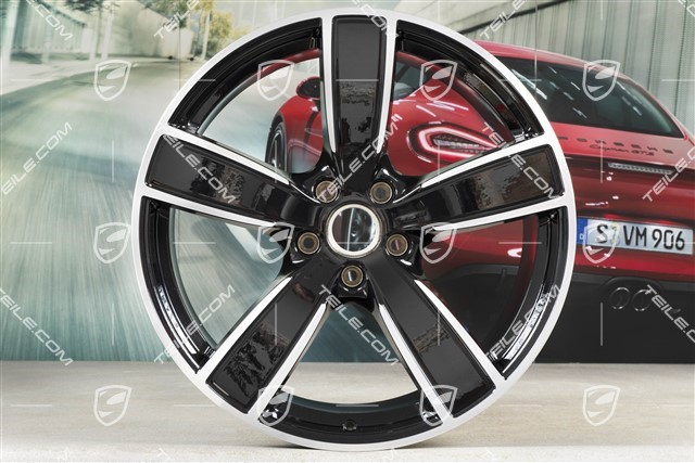 22" Felge Sport Classic, 11,5J x 22 ET61, tiefschwarz-metallic