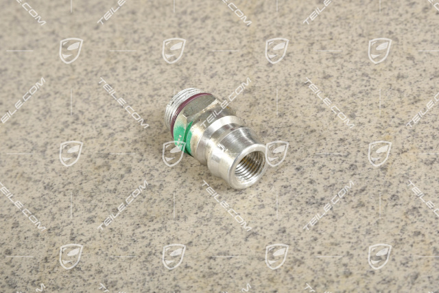 Air Conditioning Pressure Line Valve /  A/C Service Valve