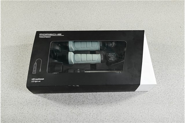 LED light set / LED flashlight set, workshop, inspection and pocket flashlight