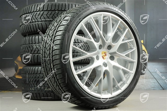 21" Winterräder Satz "SportDesign", Felgen 9,5 J x 21 ET71 + 10,5 J x 21 ET71 + NEUE Pirelli Sottozero III Winterreifen 275/35 R21 + 315/30 R21