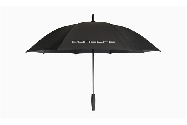 Porsche Car Umbrella, L, black 130 cm