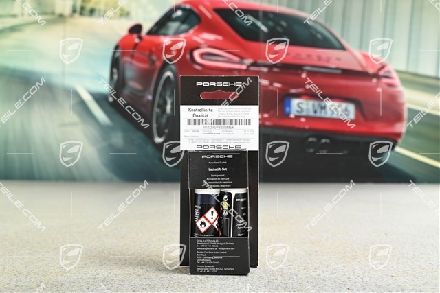 Lackstift, Grundlack+Klarlack, Dunkelblau metallic M5X