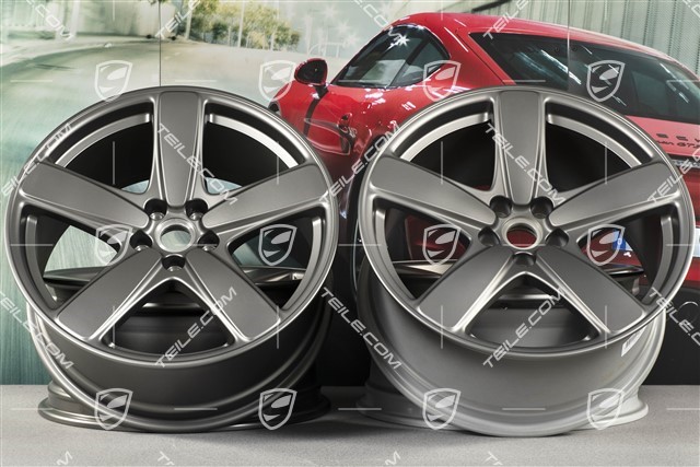 19"-inch alloy wheel Macan SportClassic, 8J x 19 ET21 + 9J x 19 ET21, Silk-gloss Platinum