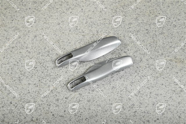 Key cap, lacquered, set, GT silver