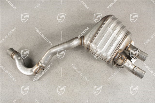 Front silencer, sport version, 2,9L 243/324kW, L