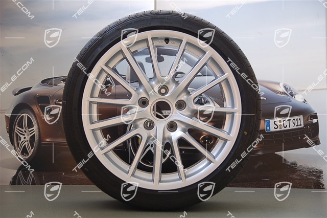 19-inch Sport-Design summer wheel set, wheels 8J x 19 ET57 + 9,5J x 19 ET46 + NEW summer tyres 235/35 ZR19 + 265/35 ZR19