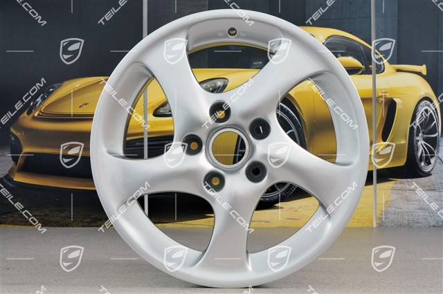 18-inch TurboLook II wheel set, 7,5J x 18 ET50 + 9J x 18 ET52