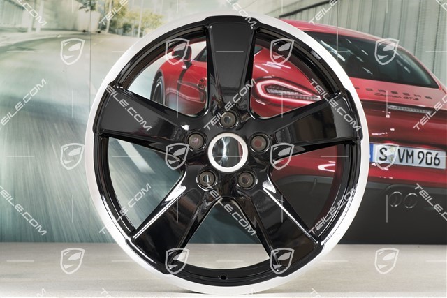 20-inch wheel, Sport Classic, 9,5J x 20 ET65, black high gloss