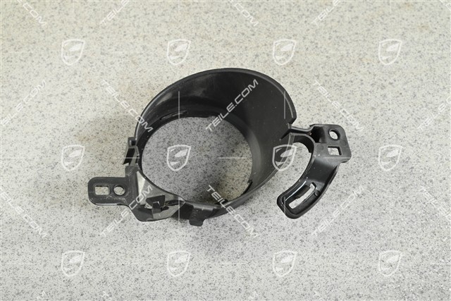 Cover, additional headlamp, black mat, L