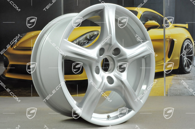 18-inch Panamera wheel, 9J x 18 ET53