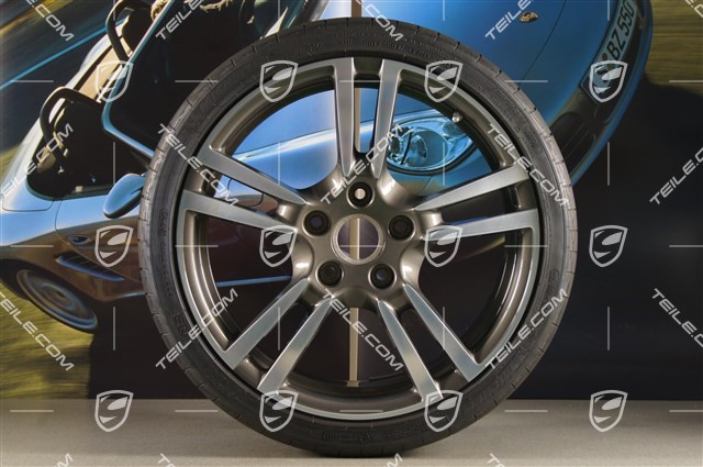 19-inch TURBO II summer wheel set, wheels: 8J x 19 ET57 + 11J x 19 ET67 + tyres: 235/35 ZR19 + 295/30 ZR19, with TPMS