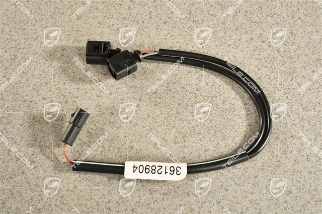 License plate light wiring harness