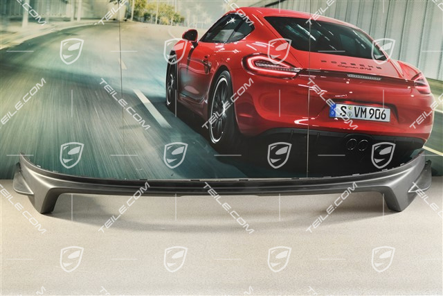 GT3, Rear bumper lower cover / diffuser, Black matte