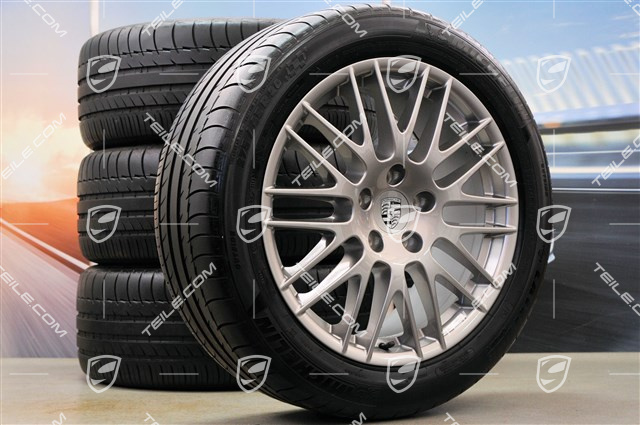 20-inch RS Spyder Design summer wheel set, 4 wheels 9J x 20 ET 57 + NEW Michelin summer tyres 275/45 R 20 110Y XL, without TPMS