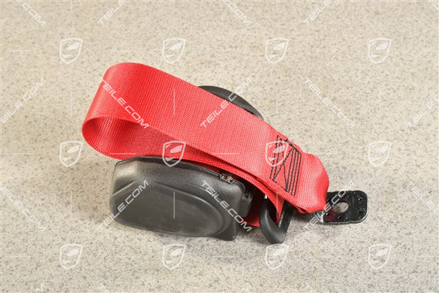 Coupe / Targa, Safety seat belt, Red, R
