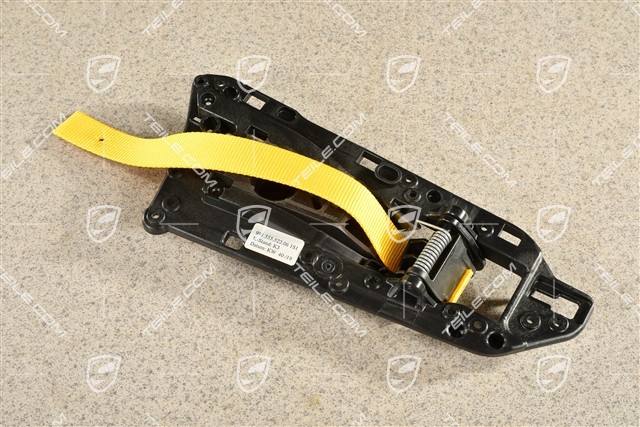 Spyder, Inner door release / pull handle, Door trim / card, Racing Yellow, R
