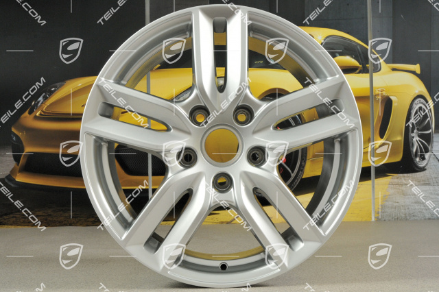 18-inch Cayenne S IV wheel rim set, 8 J x 18 ET 53