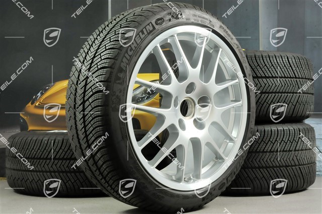 20-inch RS Spyder winter wheel set, wheels: 9,5J x 20 ET65 + 10,5J x 20 ET65 + NEW Michelin Pilot Alpin 4 winter tyres, 255/40 R20 + 285/35 R20, with TPM