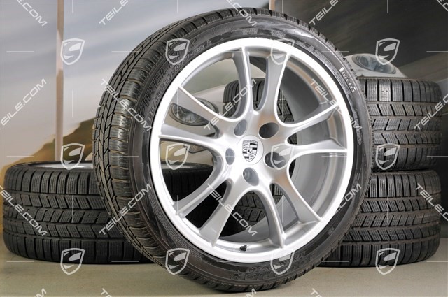 21-inch Cayenne Sport / GTS winter wheel set, wheels 10Jx21 ET50, tyres 295/35 R21Y